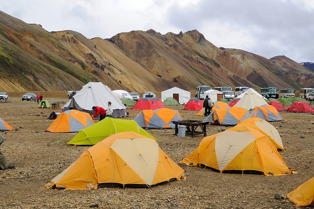Camping en Islandia - Acampar en Islandia